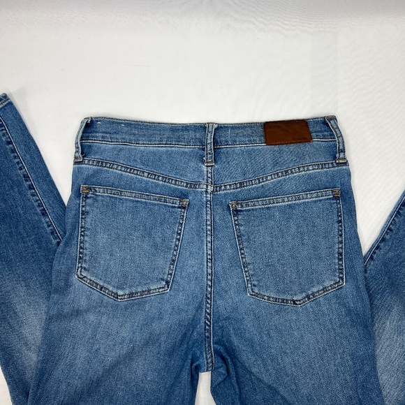 Madewell 10" High Rise Skinny Crop Jeans Size: 26 - Picture 14 of 16